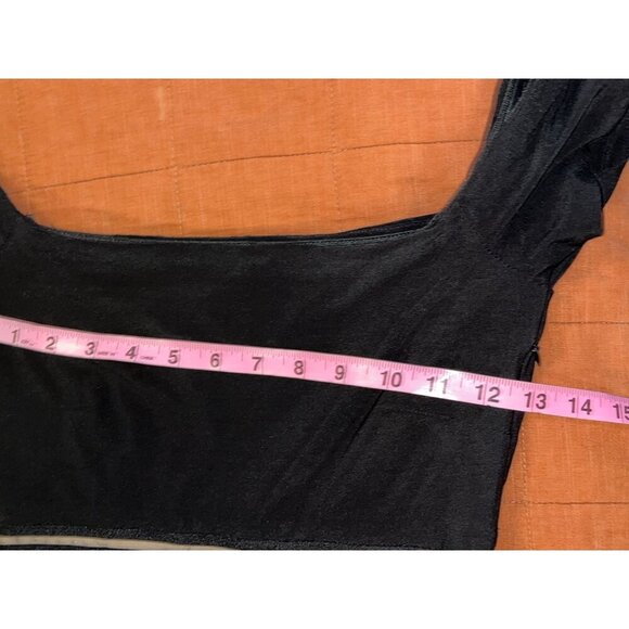 Xscape Bla Striped Cap Sleeve Women's Evening Dress Gown Size 2 - Picture 7 of 9